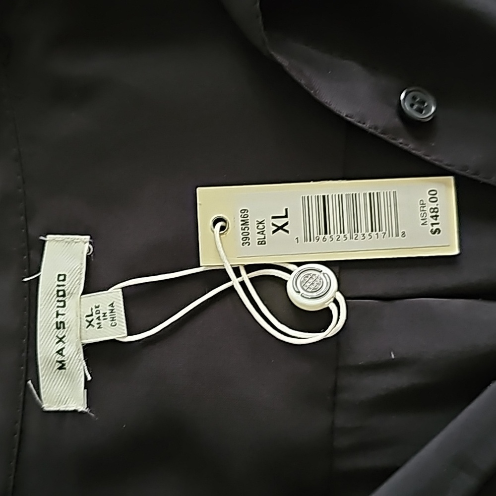 Max Studio Button Doen Dress - Picture 9 of 10